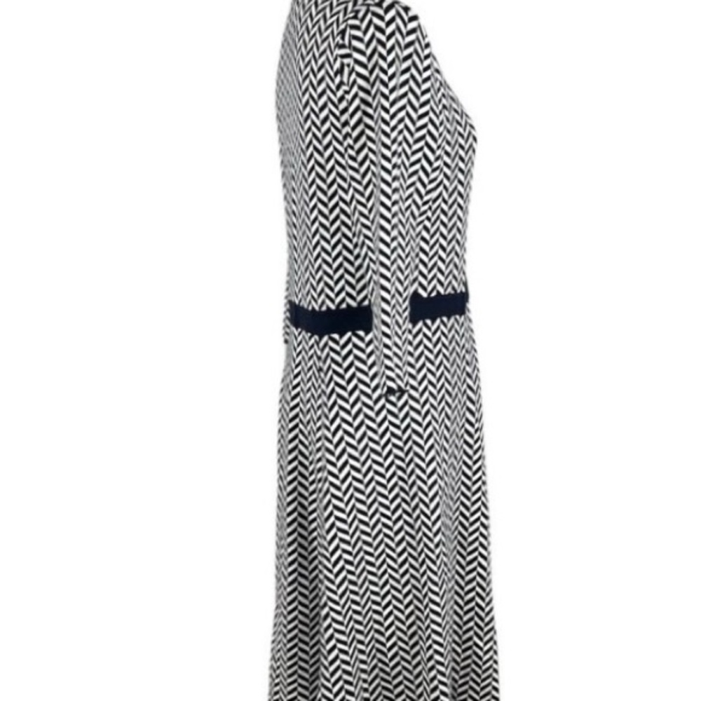Boden Knit Midi Dress "Lucinda" Sz 12R US 3/4 sleeves - Picture 5 of 7